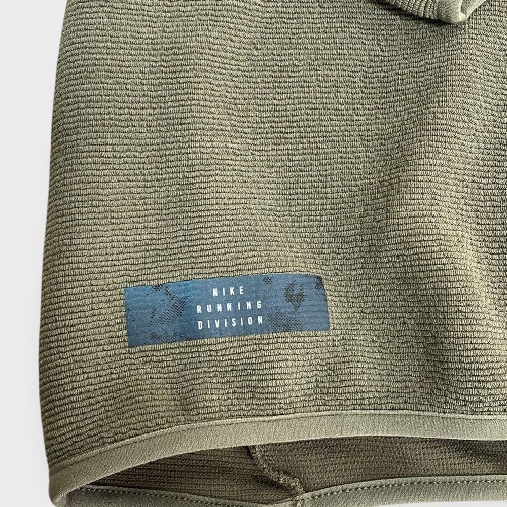 Nike Dri-FIT Running Division Pullover Olive Gree… - image 3